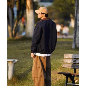 Corduroy collar jacket 0389