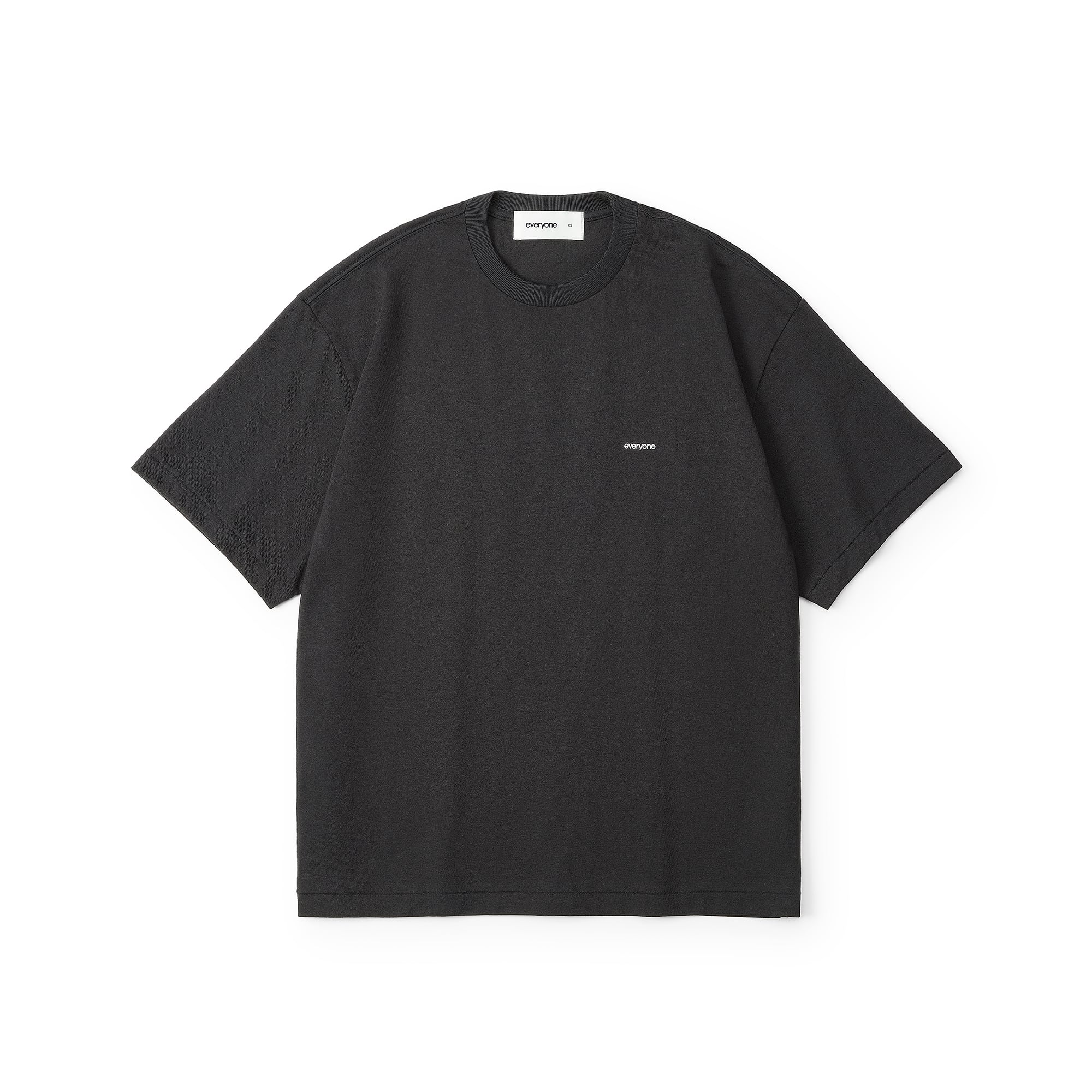 everyone original logo american cotton tee petit (BLACK) | everyone