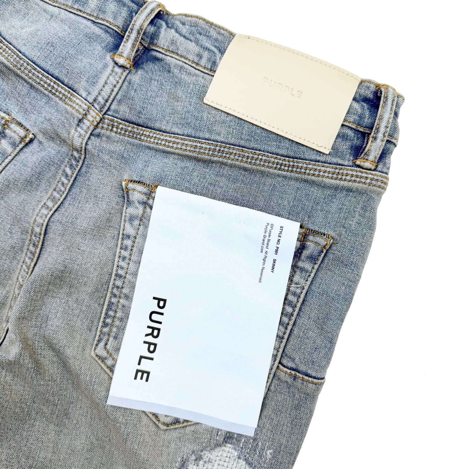 PURPLE BRAND / P001 Light Blue Vintage | HOLICK