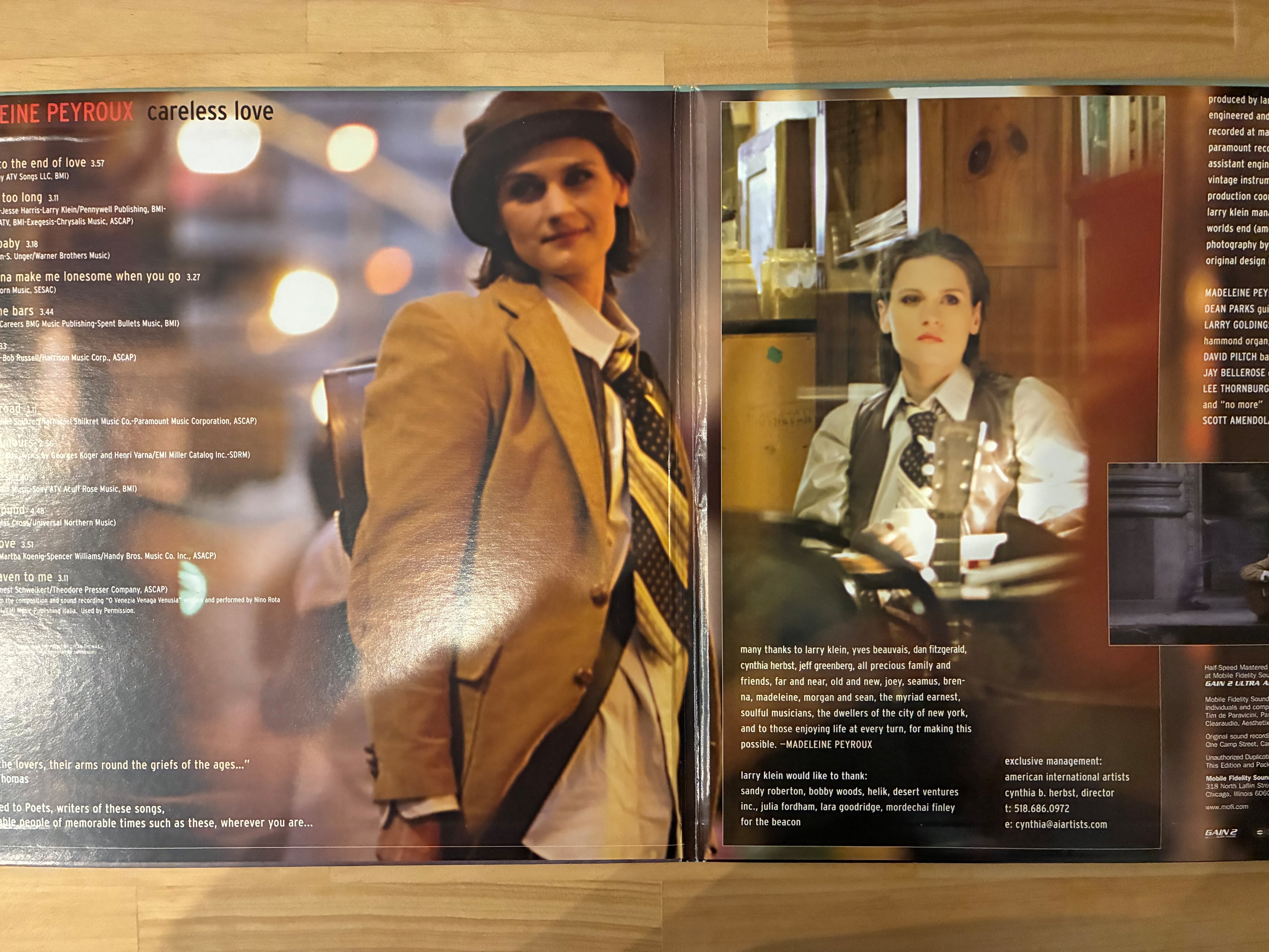 MADELEINE PEYROUX / CARELESS LOVE | sixteen records (シックス