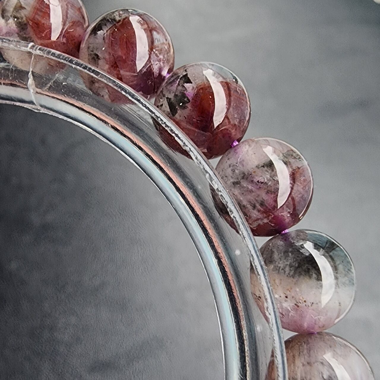 SU078《no.1》】高品質バイカラーチャロアイト天然石1点物