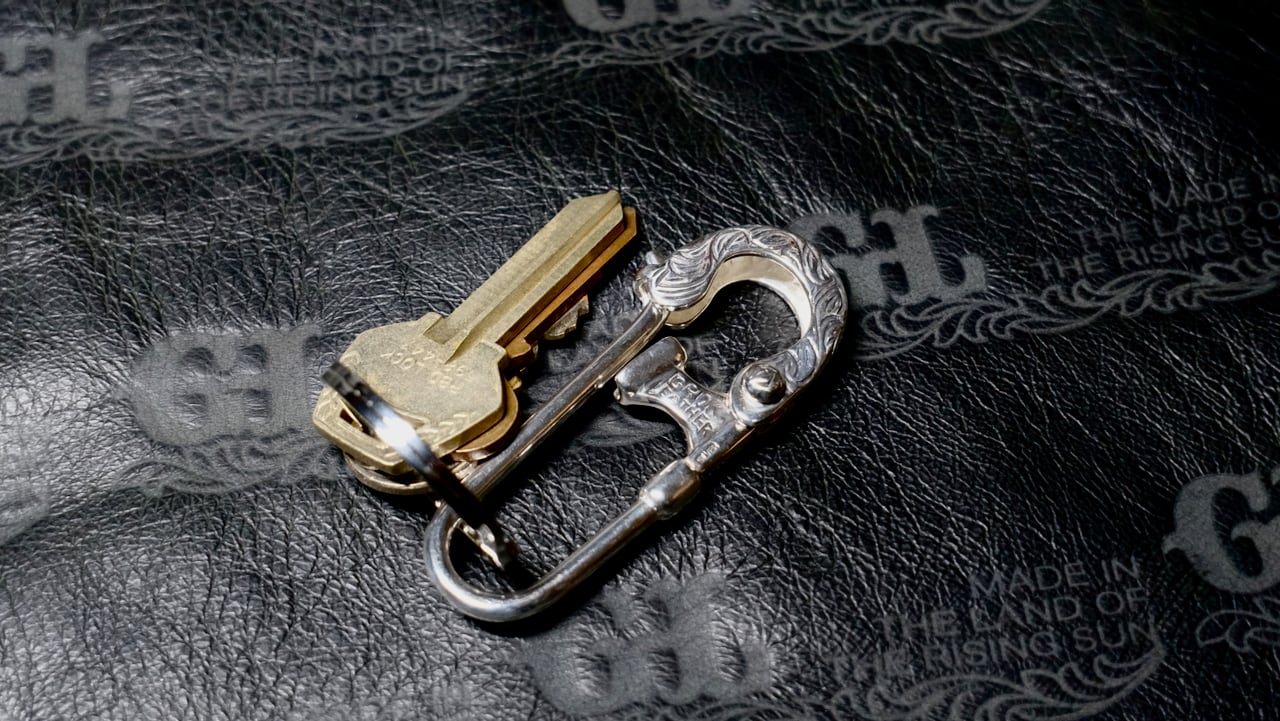 GROK LEATHER キーホルダー カラビナ スパイダーウェブ GROK LEATHER キーホルダー カラビナ スパイダーウェブ 小物