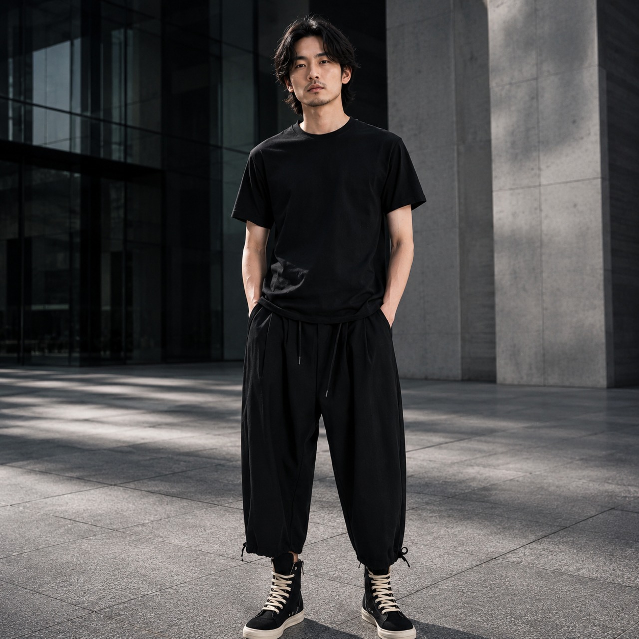 Void Pleated Wide Pants  TB2348・画像11