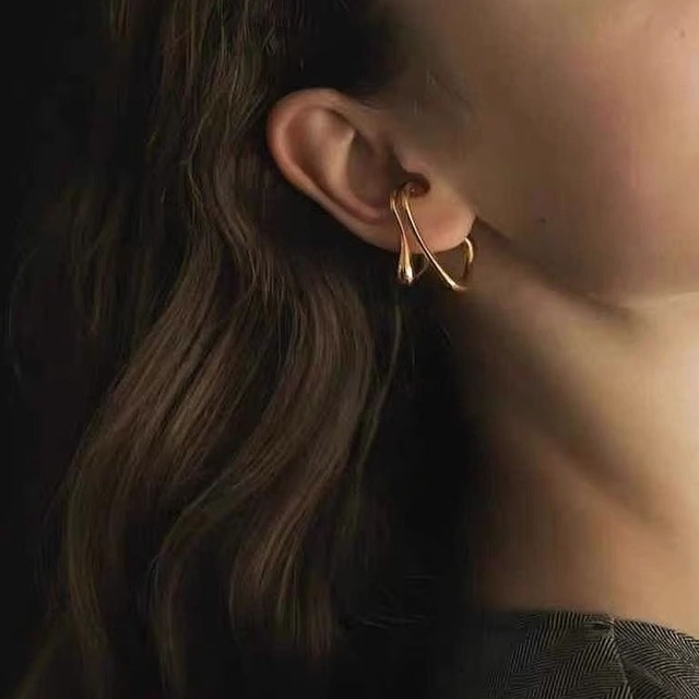 Simple Round Hoop Earrings 123833