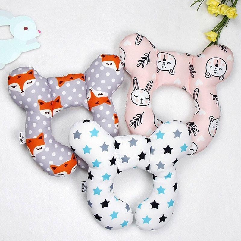 【済】すう❤ちびちゃんサイズ☆ネックウォーマー❤レオパード☆プレミアム ネックピロー 赤ちゃん ベビー キッズ 子供 ベビー チャイルドシート