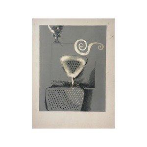 落合皎児【版画】Untitled （別エディション） — 1970年代 55(H) × 42(W)cm