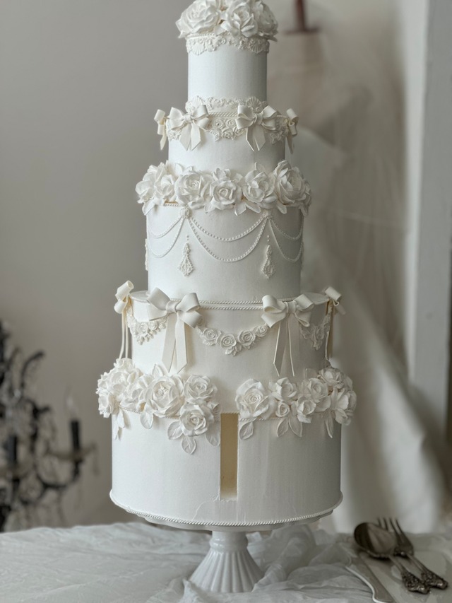 Wedding Art Cake - by Partner Artist Yoshimi【カート 購入不可/お問い合わせにて受付】No.121