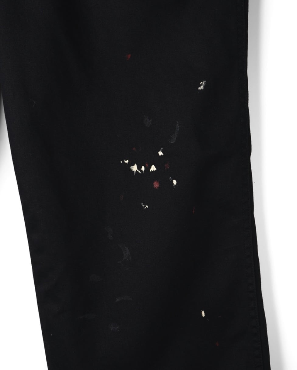 refomed H-M-D COIN PURSE CHINO PANTS (BLACK) REPT-009 | IAAAM