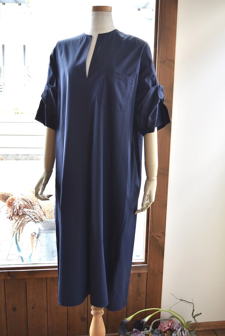 直送商品 ティッカツイストスリーブワンピース ロングワンピース Alleghanyelections Com