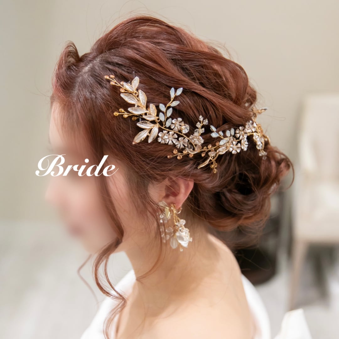 BRIDEME ヘアアクセサリー　イヤリング