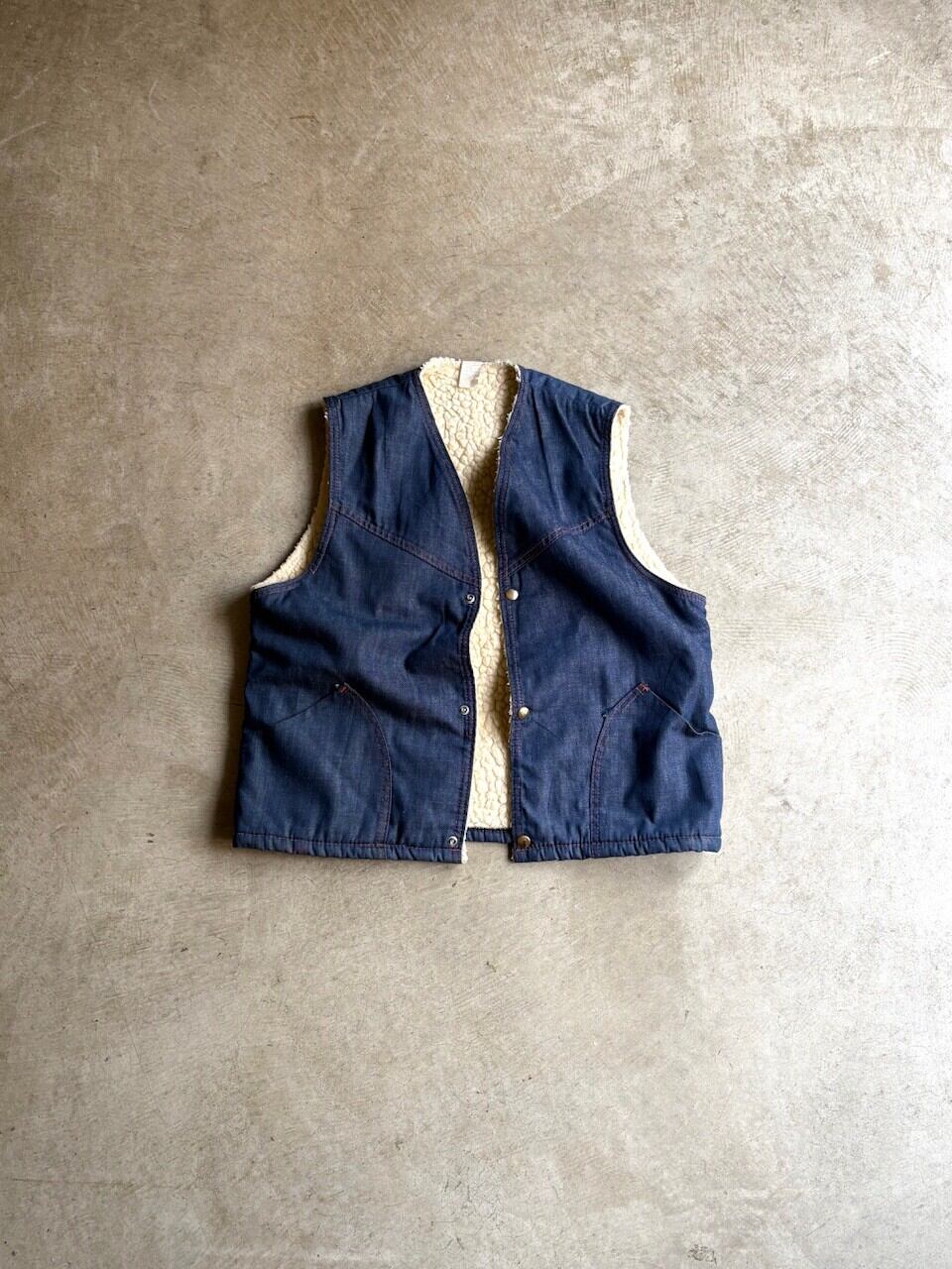 70’s BOALINER DENIM VEST