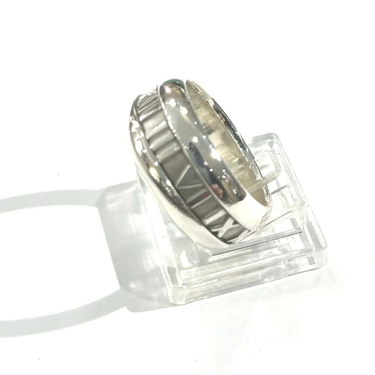 希少【TIFFANY&CO】【16号 】2521 出会うべき、名品 ぽってりシルバー