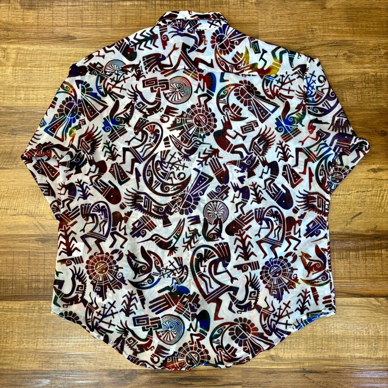 ツイタチ【TUITACI】VELVET KOKOPELLI L/S SHIRTS(White) - 5