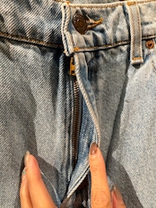 90s Levi's 551 Relaxed Fit Tapered Leg Made in USA Denim Pants