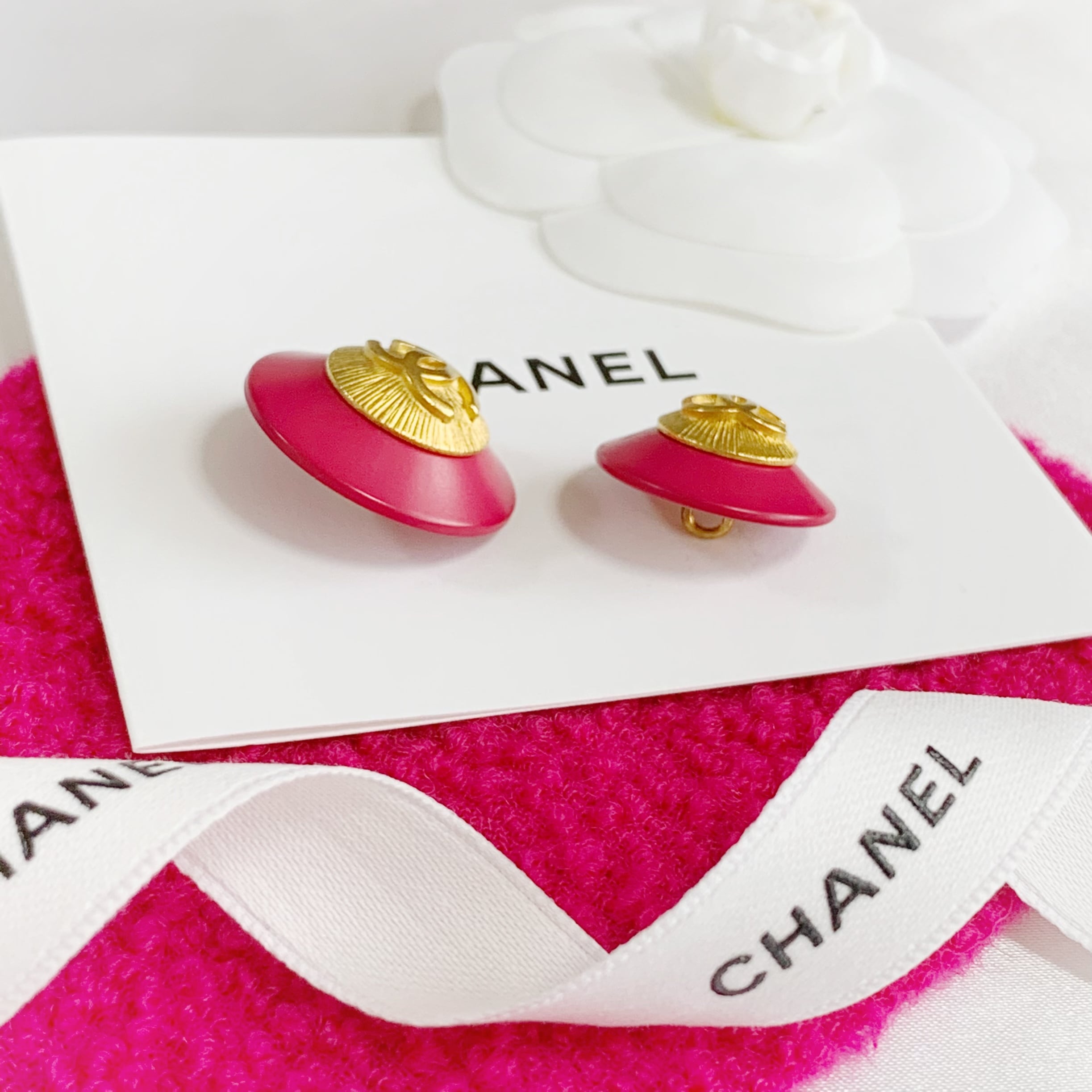 CHANEL ヴィンテージボタン(左ボタンのみ) | MALOLU