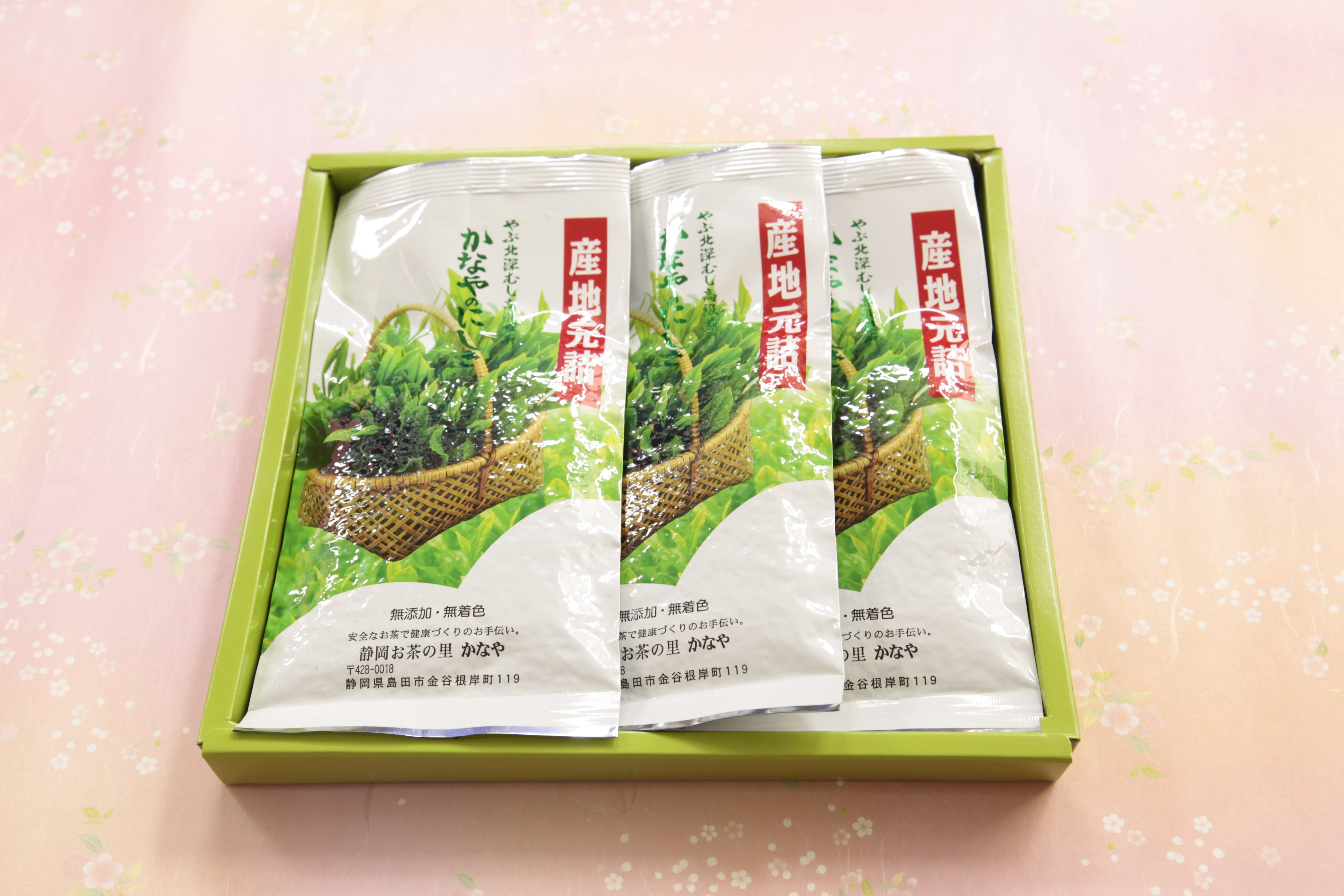 静岡深蒸し茶ギフト | お茶の里かなや【公式通販】