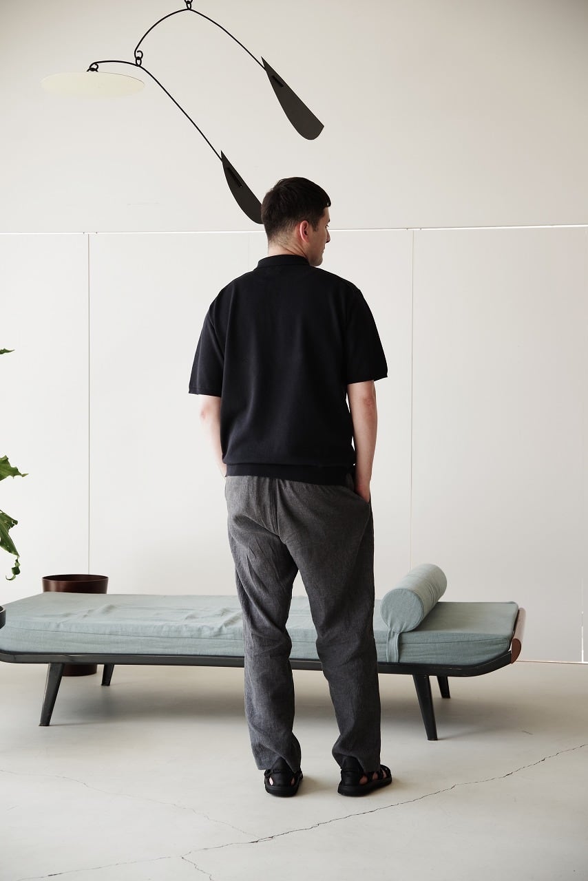 Giza Cotton Knitted Polo S/S