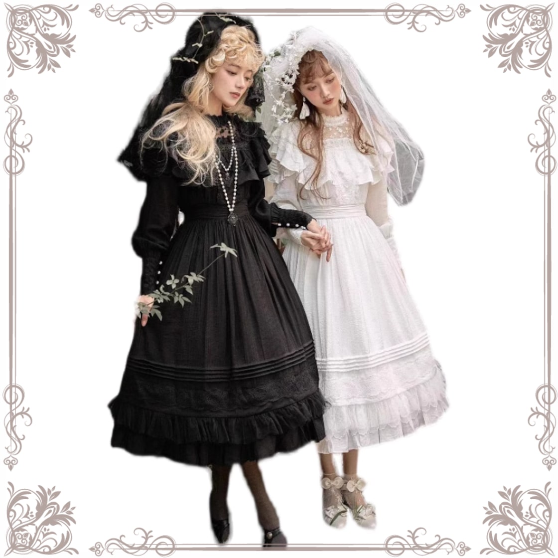 ロリータファッション通販 SEASONZ ゴスロリ ドレス 双子コーデ ロリータファッション通販 SEASONZ ゴスロリ ドレス 双子コーデ
