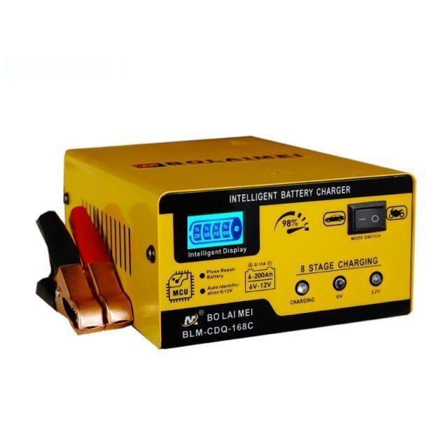 DC 6v 12v カー バッテリー 充電器 電流 1A〜15A LED DC 6v 12v カー バッテリー 充電器 電流 1A〜15A LED