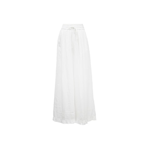 Hem frill design flare pants