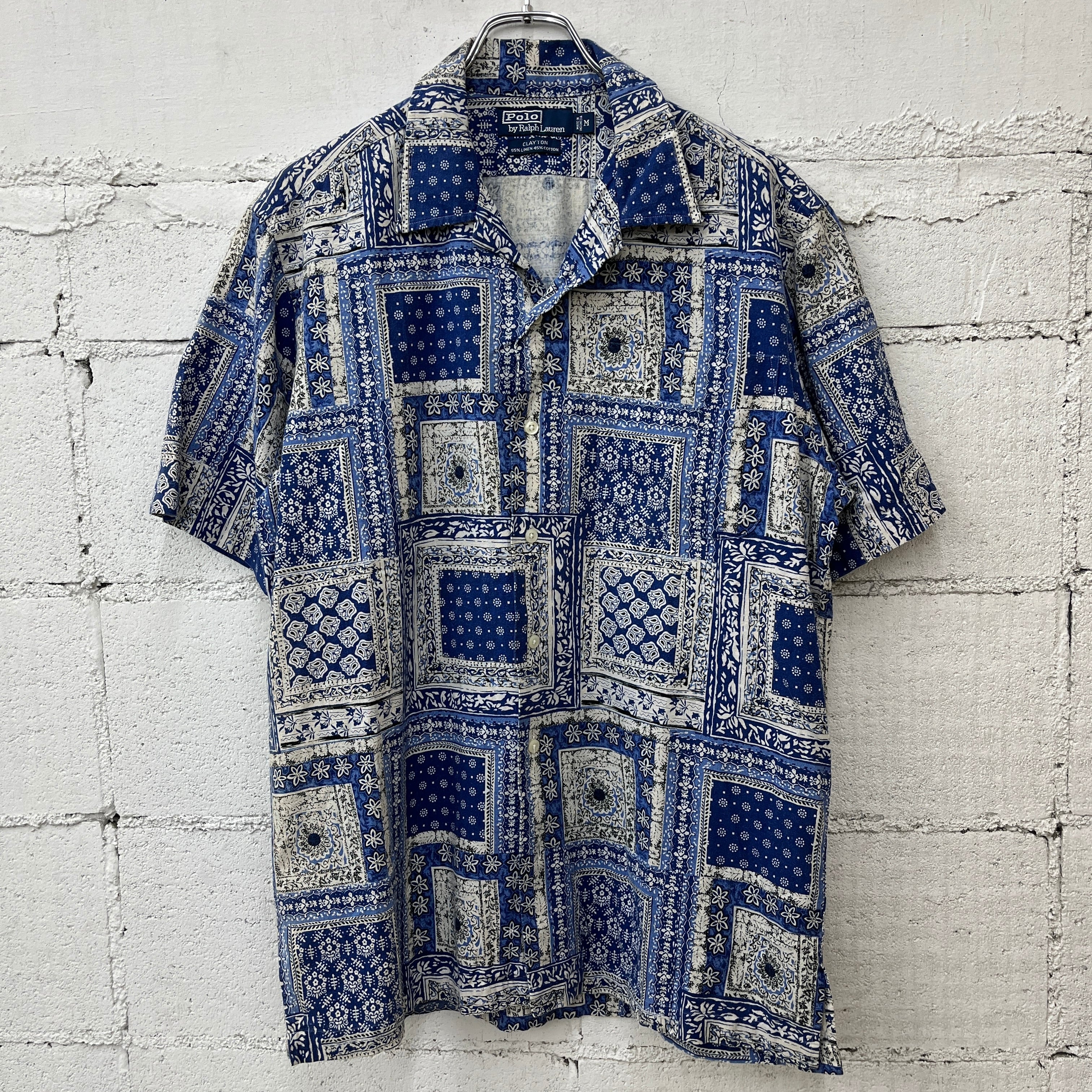 90s Polo Ralph Lauren CLAYTON S/S Shirt 90年代 ラルフローレン 半袖 