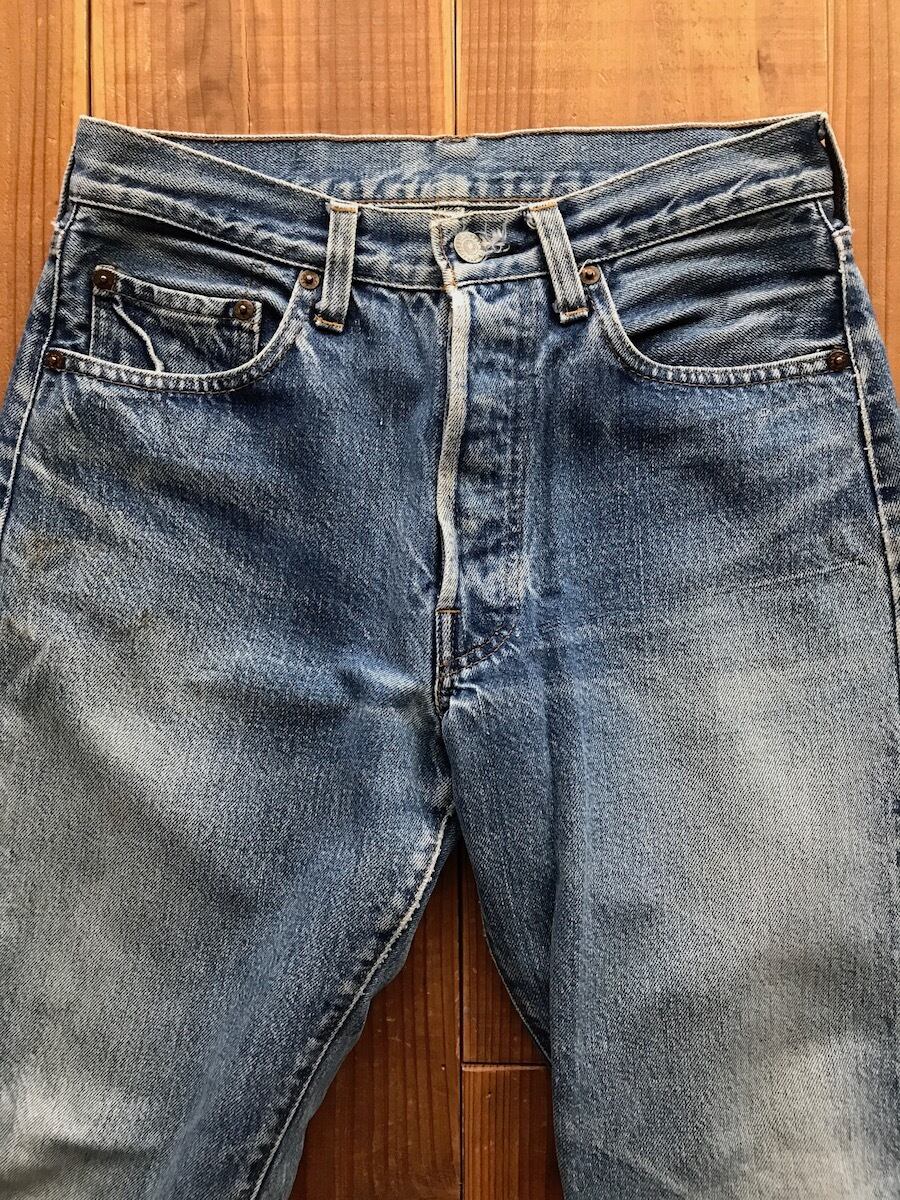 80' Levi's 501 デニムパンツ　赤耳　良雰囲気　表記(30×33)