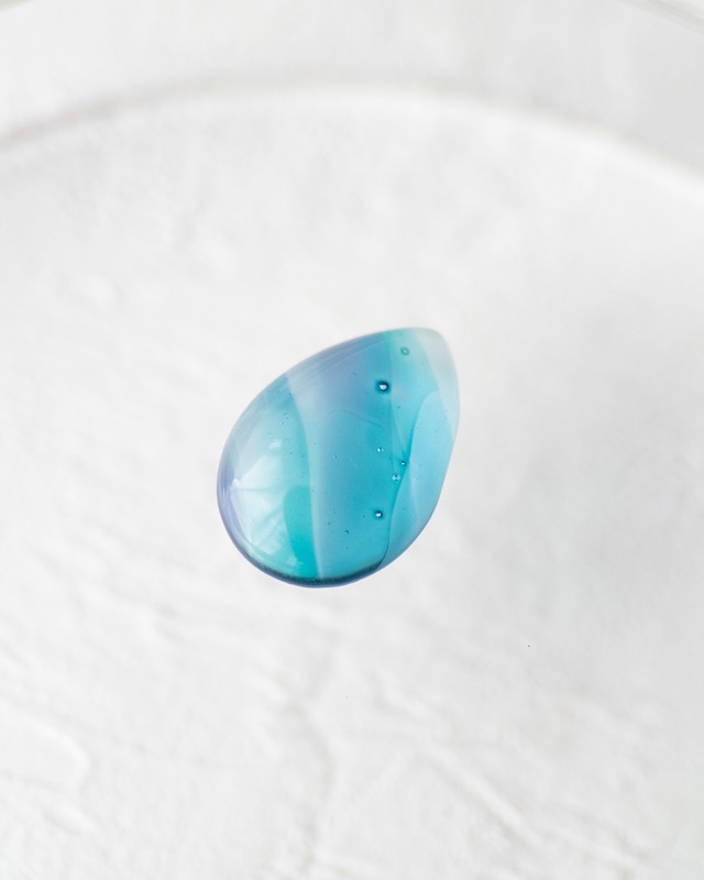 ペアシェイプカボション 18×13mm　#87【硝子の宝石】