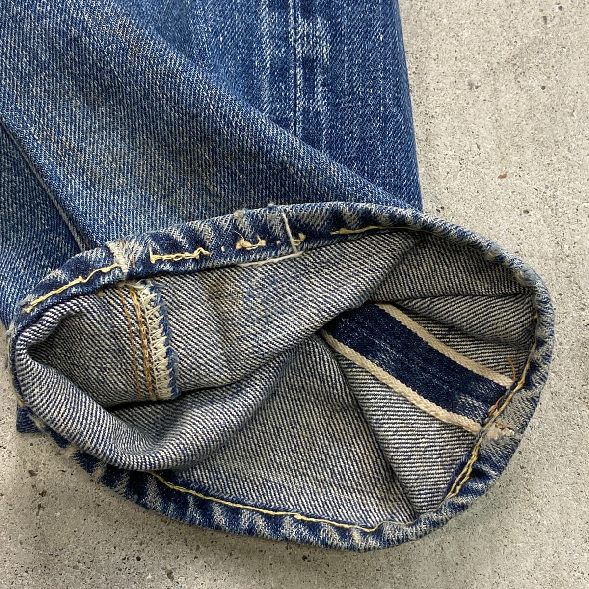 60年代 USA製 Levi's リーバイス 501 BIG E ストレート デニムパンツ