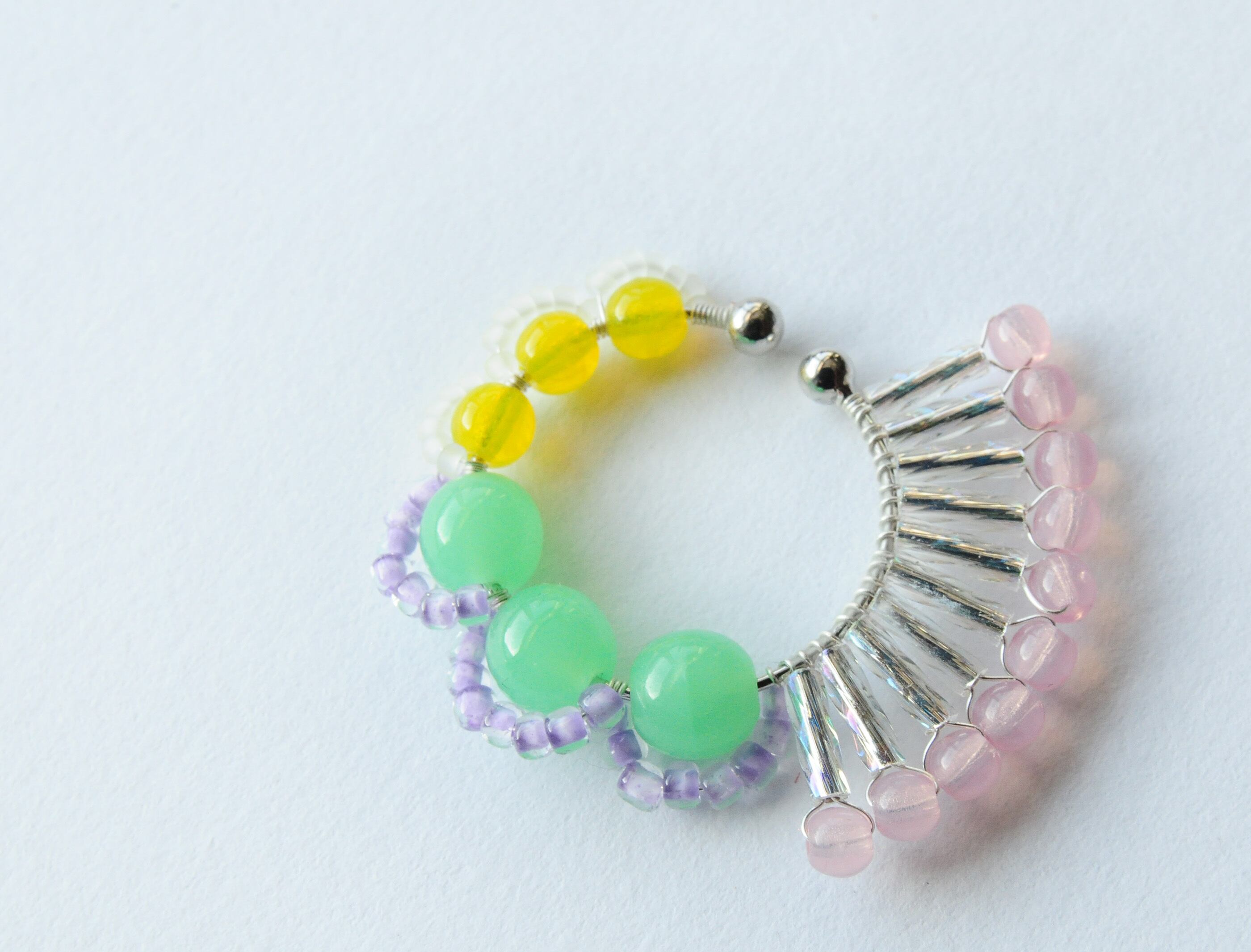 ＜Rollo～イロヅクビジュー～＞イヤーカフ『 ハミングバード/hummingbird 』<66>