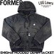FORMER フォーマー ENIGMA HOODED DENIM JACKET メンズ デニムジャケット フード付きジャケット ダークブルー FJK-26103 26SP 日本代理店正規品