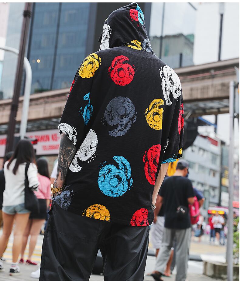 全3色 Tシャツ カットソー プリント カジュアル ストリート 