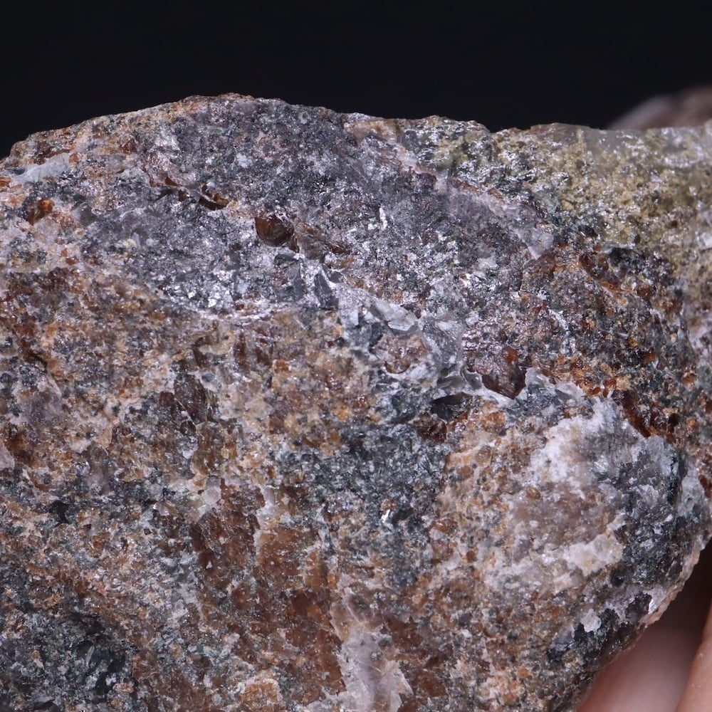 ガーネット + カルサイト 方解石 329.7g GN281 原石 鉱物 天然石