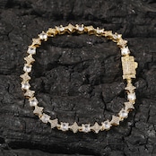 2色 6mmスタージルコン ブレスレット W227