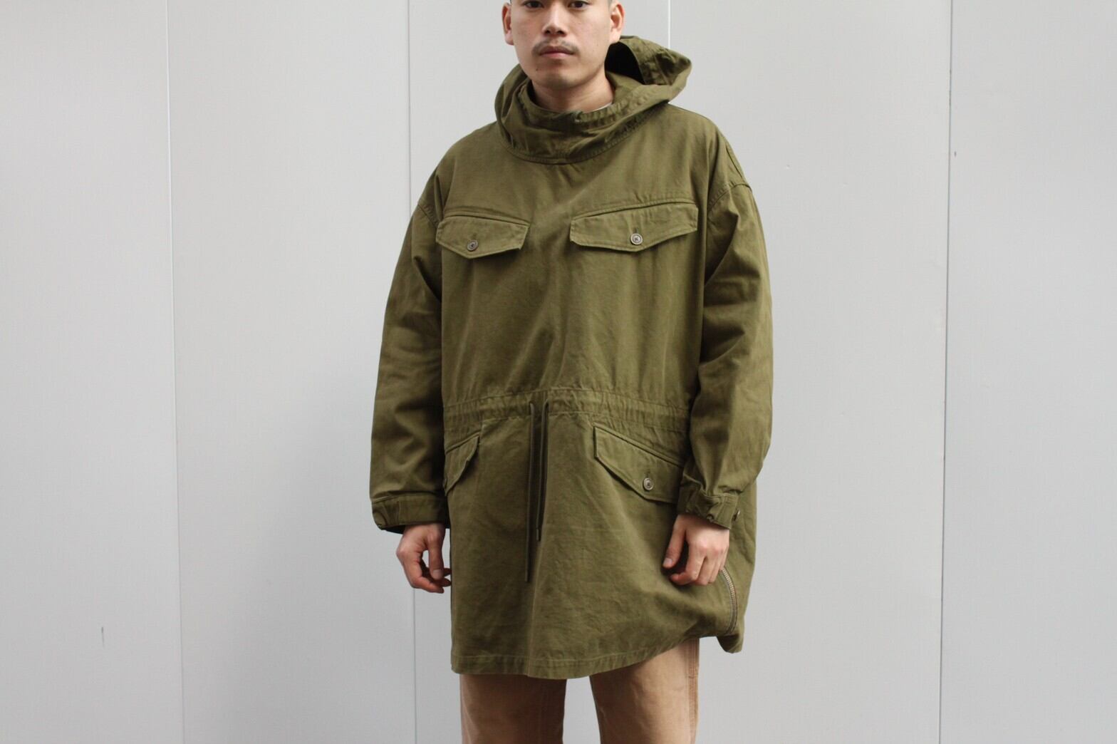 MISTER GENTLE MAN 16AW military p/o coat