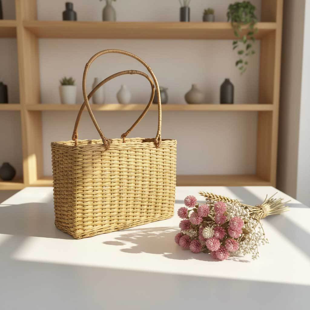 MANIMARIS ラタン かごバッグ MANIMARIS ラタン かごバッグ