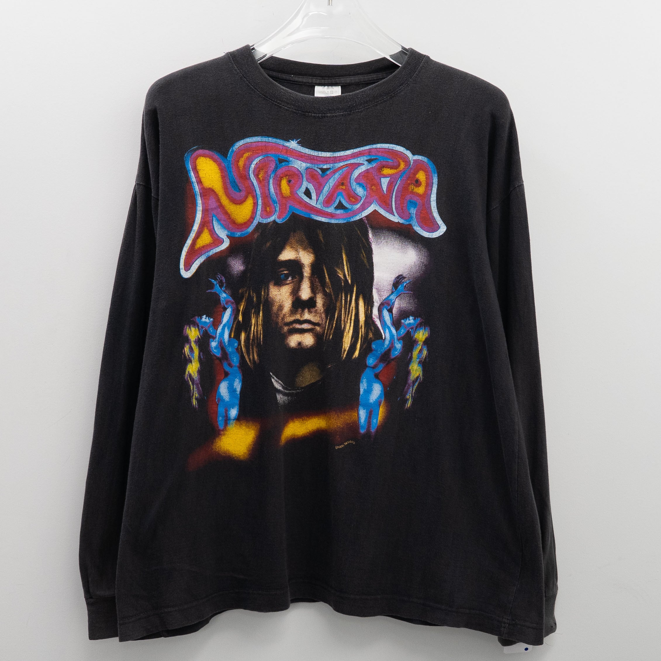 Nirvana " Spairal Design Boot L/S " Euro XL 【A8-599】