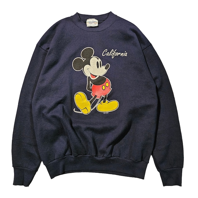 VELVA SHEEN MICKEY SWEATSHIRT MADE in USA【DW822】