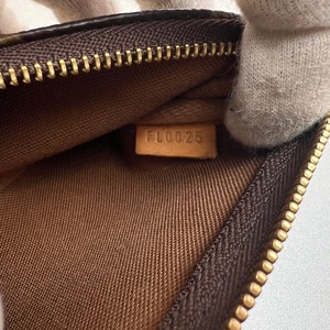 【最終処分SALE】LOUIS VUITTONルイ・ヴィトン ミニ･ポシェット･アクセソワール モノグラム レザー ハンドバッグ ブラウン A-12640