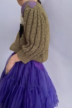 Half sleeve spring knit top