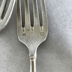 デザートフォーク 持ち手が細く繊細なデザイン 在庫2 12TWck15