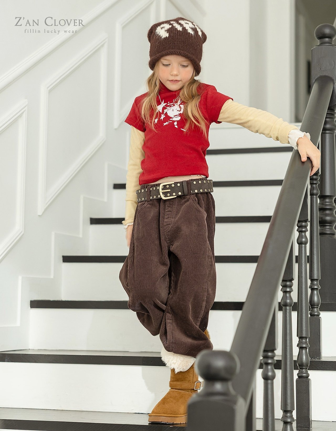 ZAN CLOVER［取寄］corduroy D line pants 26winter