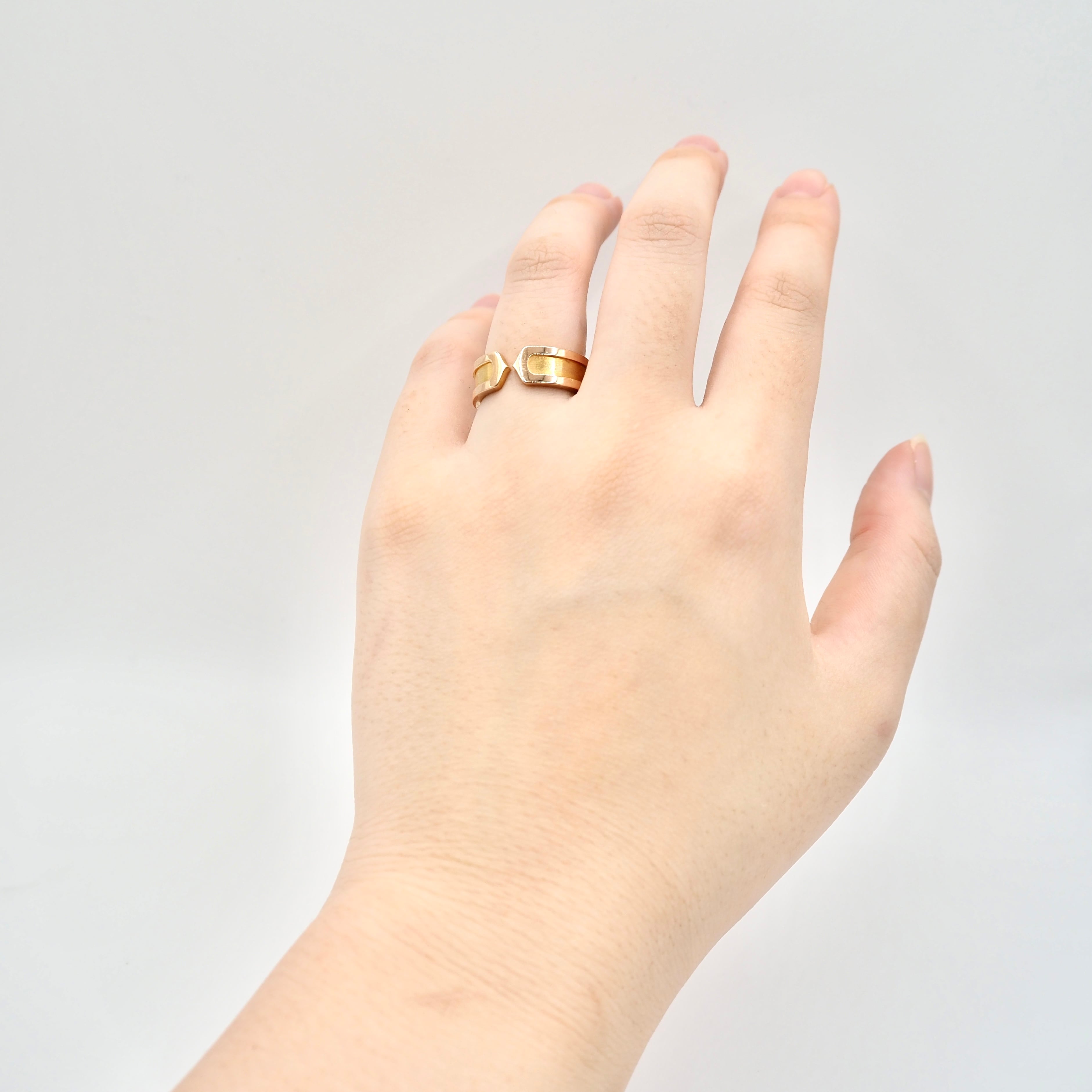 Cartier 約13号 C2リング K18 ピンクゴールドカルティエ 付属品付き