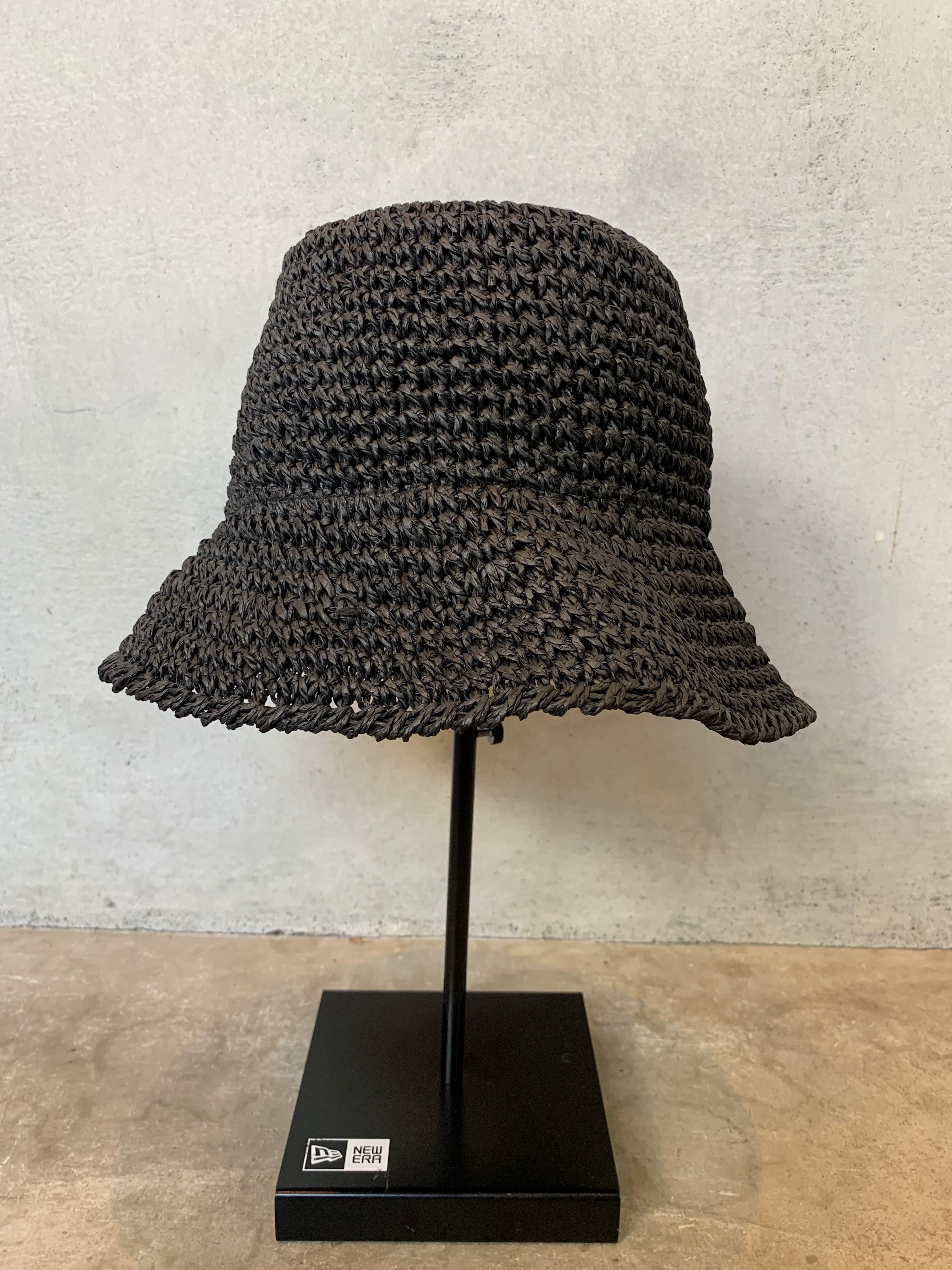 フィッテド ロングブリムハット Fitted Long Brim Hat ブラック