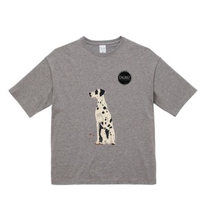 ダルメシアン　ビックシルエットTシャツ