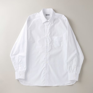 【新品】MINTENS 1930s broad cotton shirts " THOMAS MASON "made in ENGLAND fabrics made in JAPAN/英国製 トーマスメイソン 高級ブロード コットン シャツ ホワイト 日本製 オリジナルブランド 1930年代シルエット サイズ①(実寸16程度)、サイズ②(実寸17H程度)