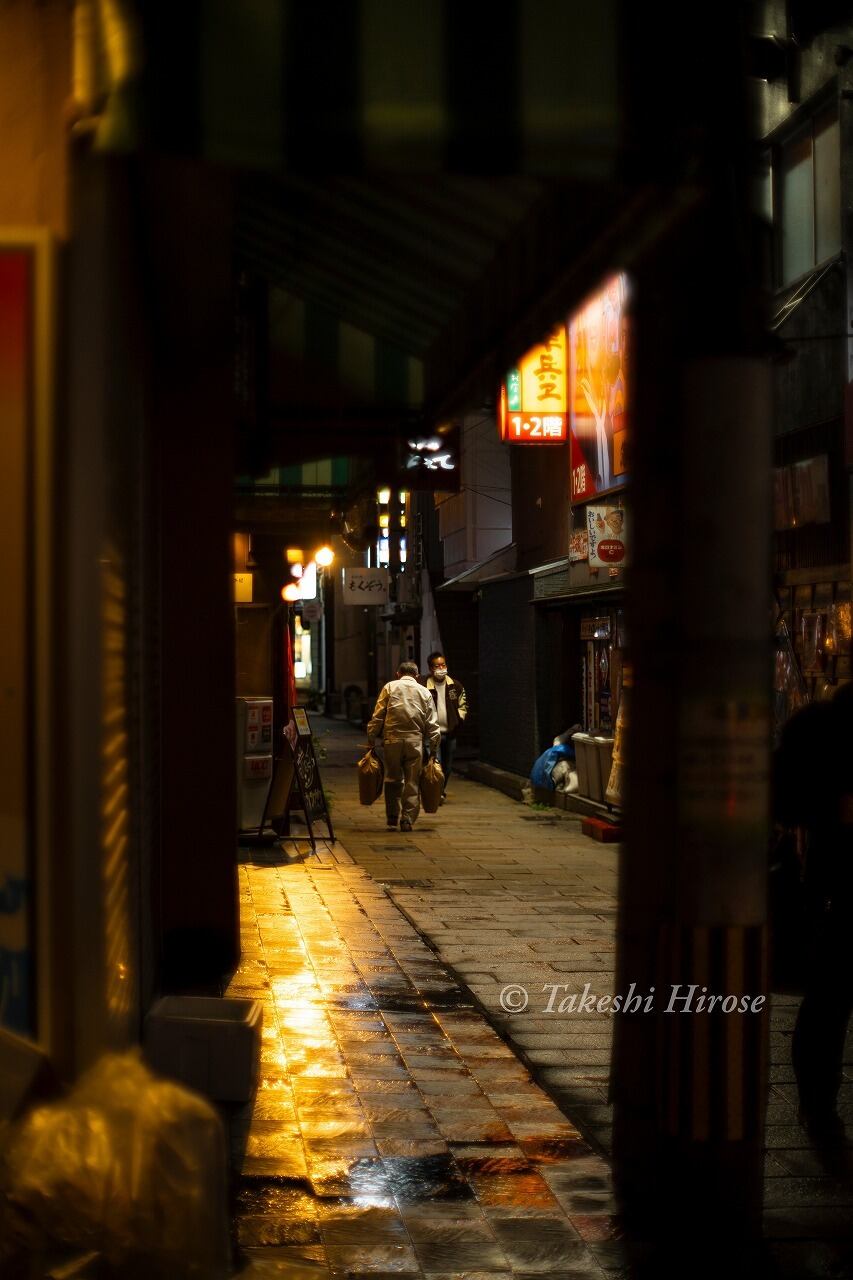 路地裏の光(長崎)