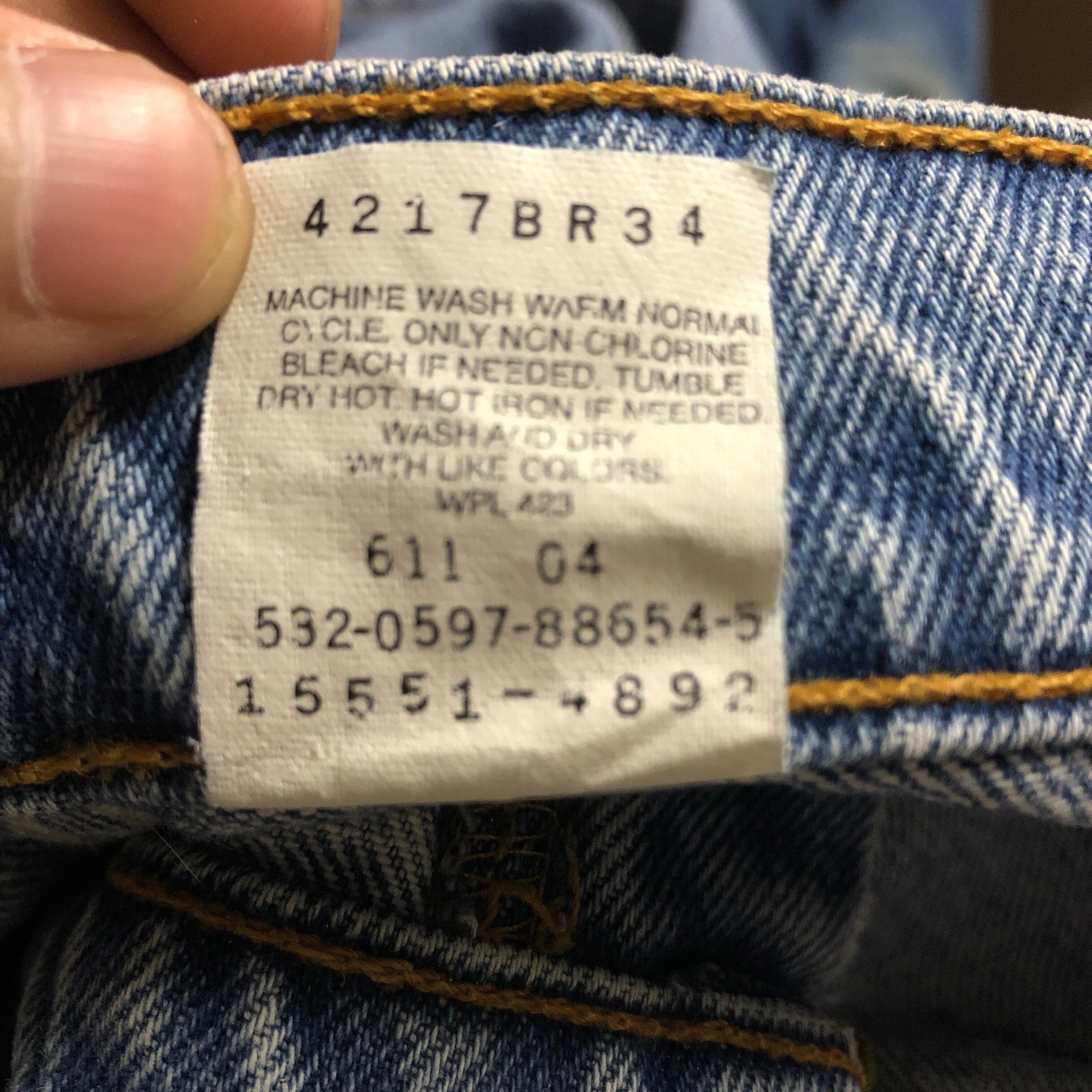 USA製 90s Levi's 550 ヴィンテージ デニム パンツ リーバイス USA製 90s Levi's 550 ヴィンテージ デニム パンツ リーバイス