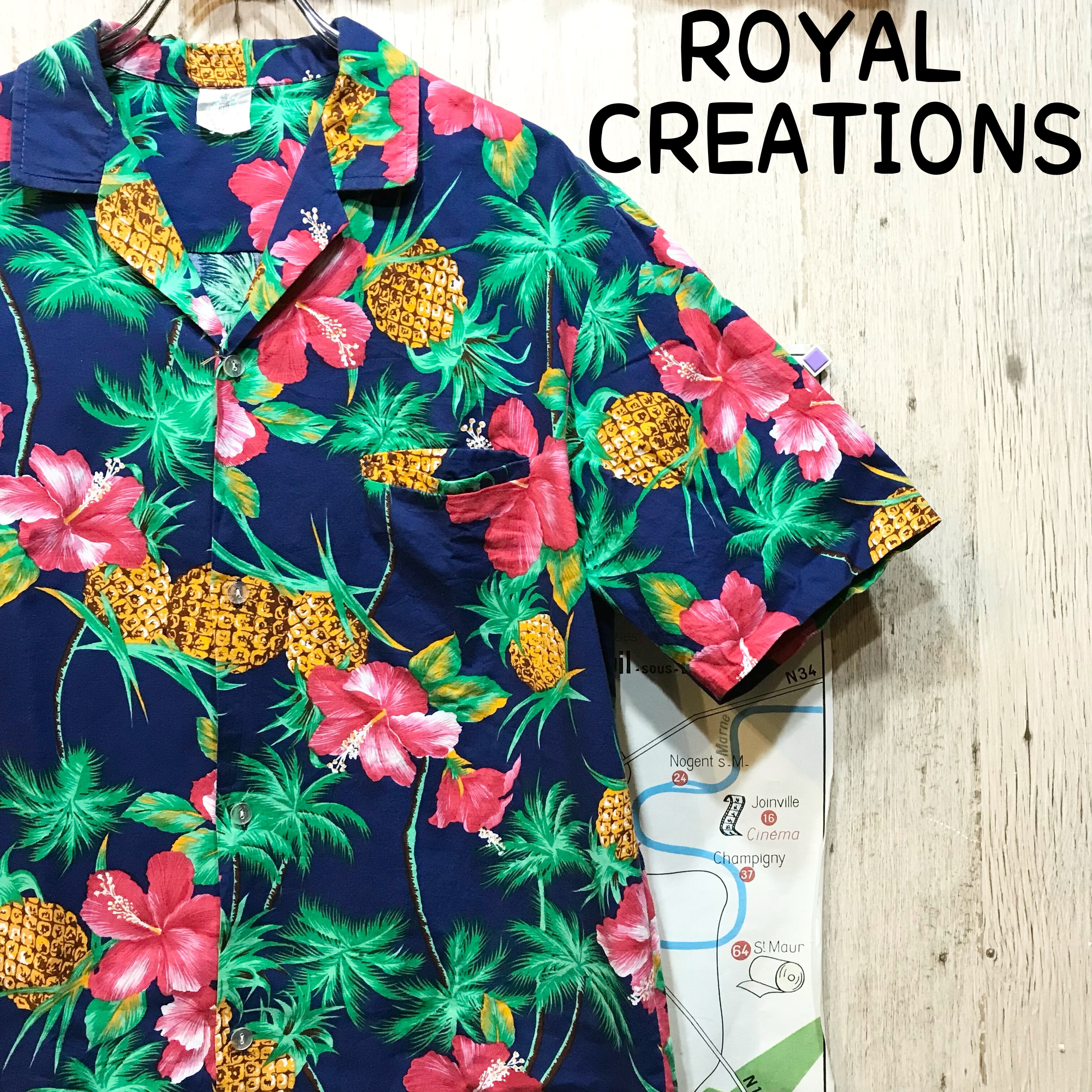 Royal Creations ロイヤルクリエイションズ　シャツ　アロハシャツ