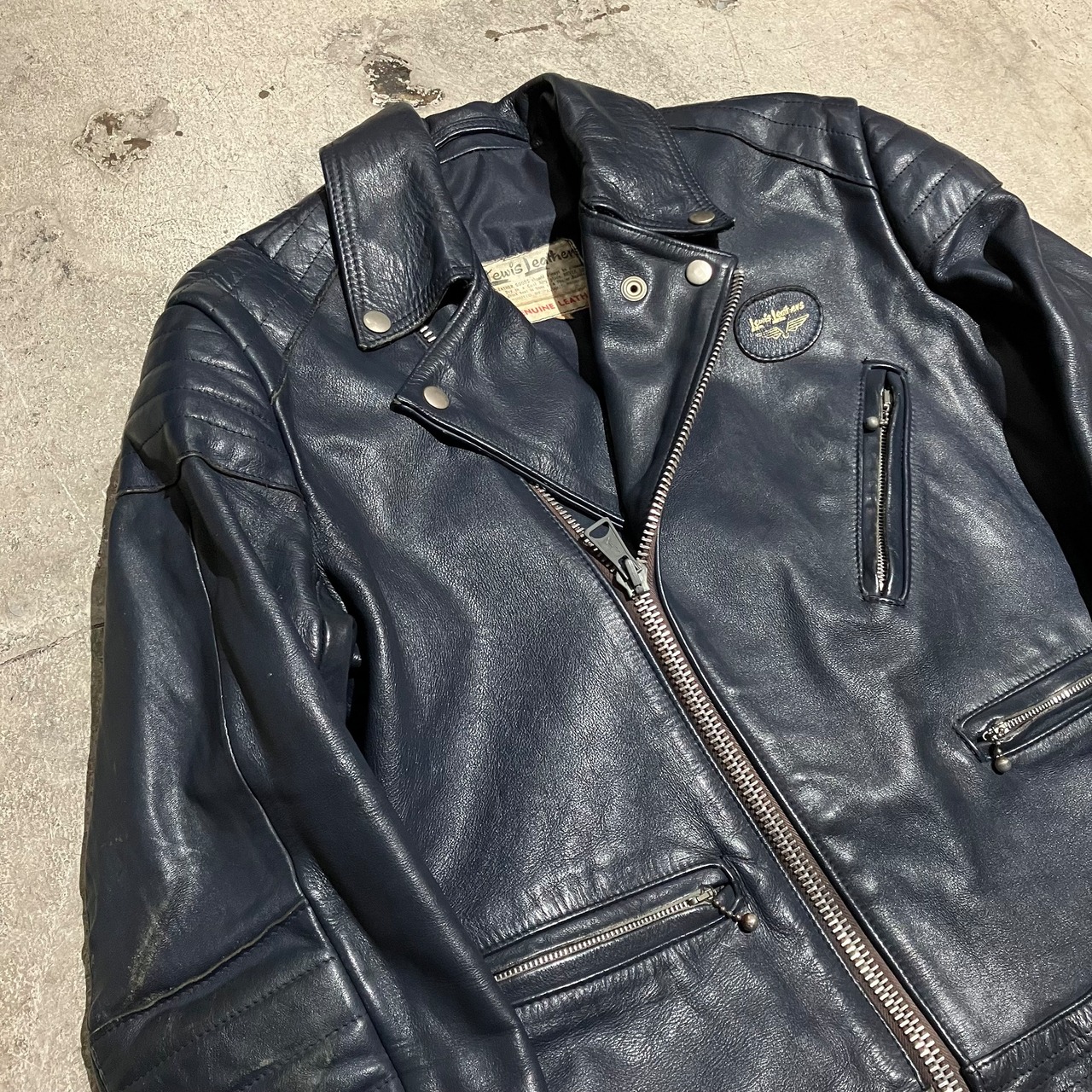 70s Lewis Leathers / ルイスレザー EUROPE ライダースジャケット 