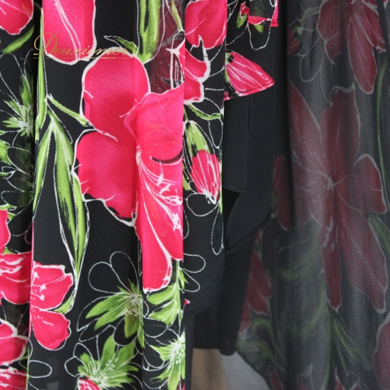 社交ダンス 衣装 スタンダード スカート レッスンウェア Create-Sun クリエイトサン 黒 緑 赤 ブラック系 レッド系 グリーン系 花柄 フラワー スカート 輪舞 ステージ衣装 ダンス素材 ポリエステル 伸縮性 ウエストゴム おしゃれ デザイン 通年用 エレガント カジュアル 大人用 ダンスレッスン用 女性用 おすすめ